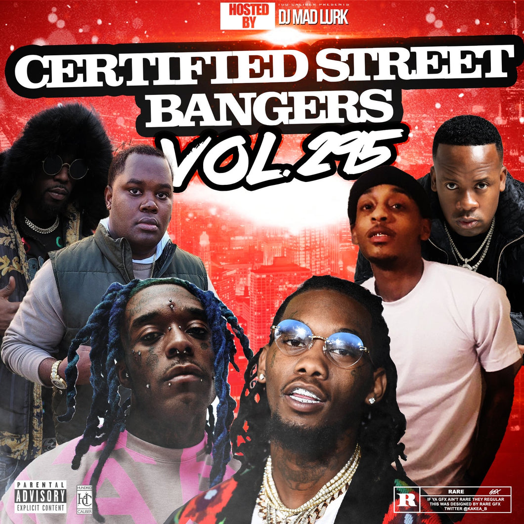 Dj Mad Lurk - Certified Street Bangers, Vol. 295 (Instant Download)