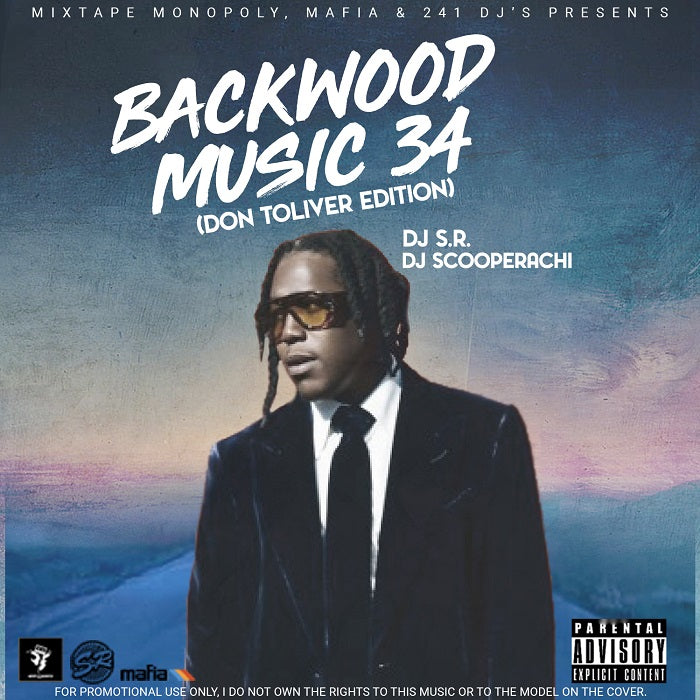 Don Toliver - DJ_S.R. - 'Backwood_Music 34 (Don Toliver Edition) (2 Cd's)