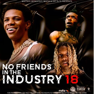 DJ_S.R. – No_Friends In The_Industry_18 Hip-Hop Mix Cd