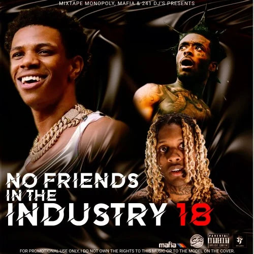 DJ_S.R. – No_Friends In The_Industry_18 Hip-Hop Mix Cd