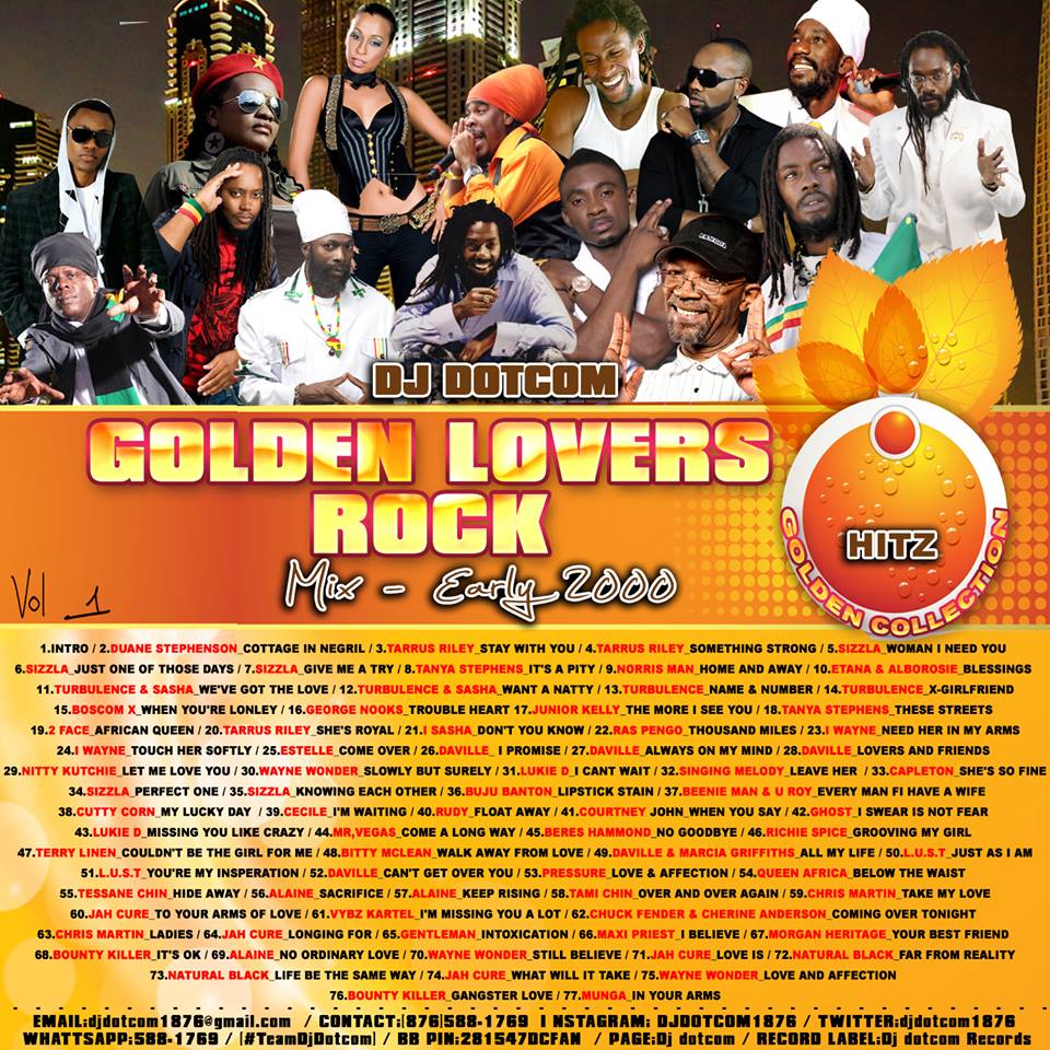 GOLDEN LOVERS ROCK REGGAE _MIX_VOL.1 {EARLY - 2000'S -...