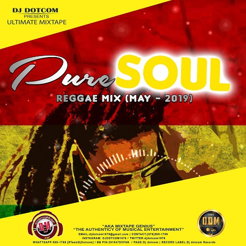 PURE SOUL REGGAE MIX (MAY - 2019)