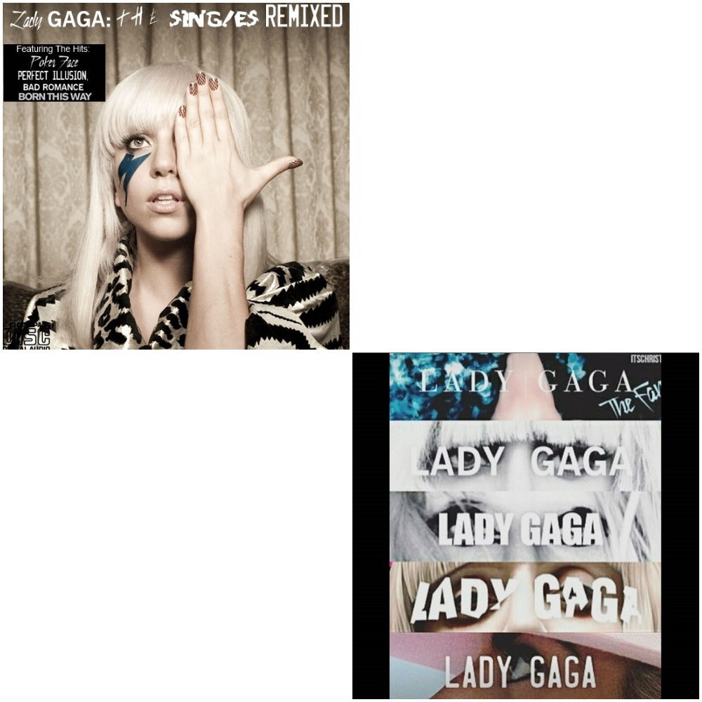 Lady Gaga Singles Remixed Vol 1 & 2 (2 Cd's)