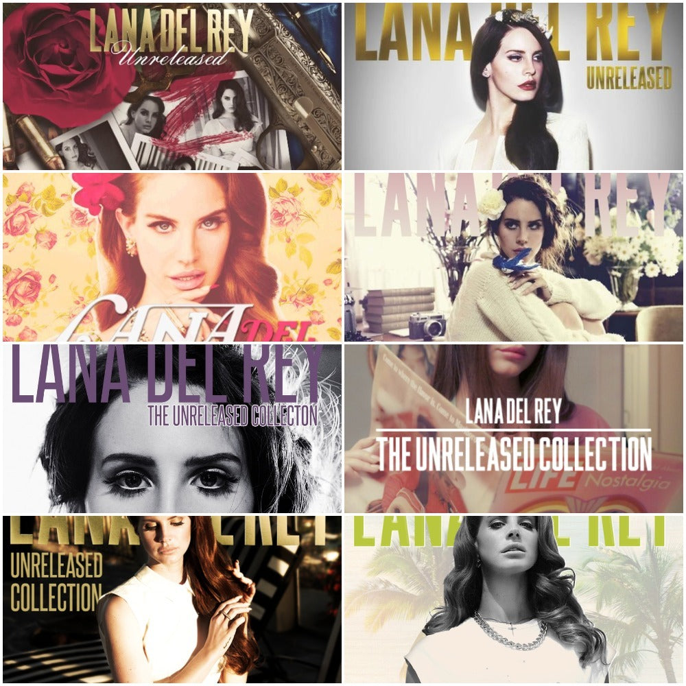 Lana del Rey's Unreleased Collection 8 Cd's
