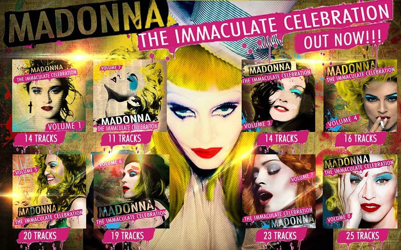 Madonna -The_Immaculate_Celebration (13 Cd's)