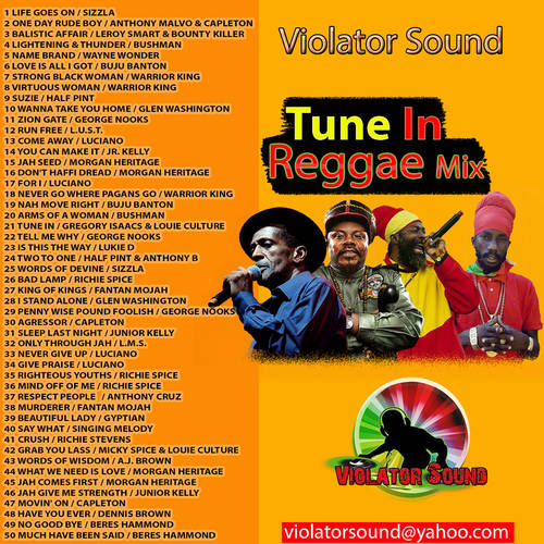 VioIator Sound TUNE IN REGGAE MIX (JULY 2020)